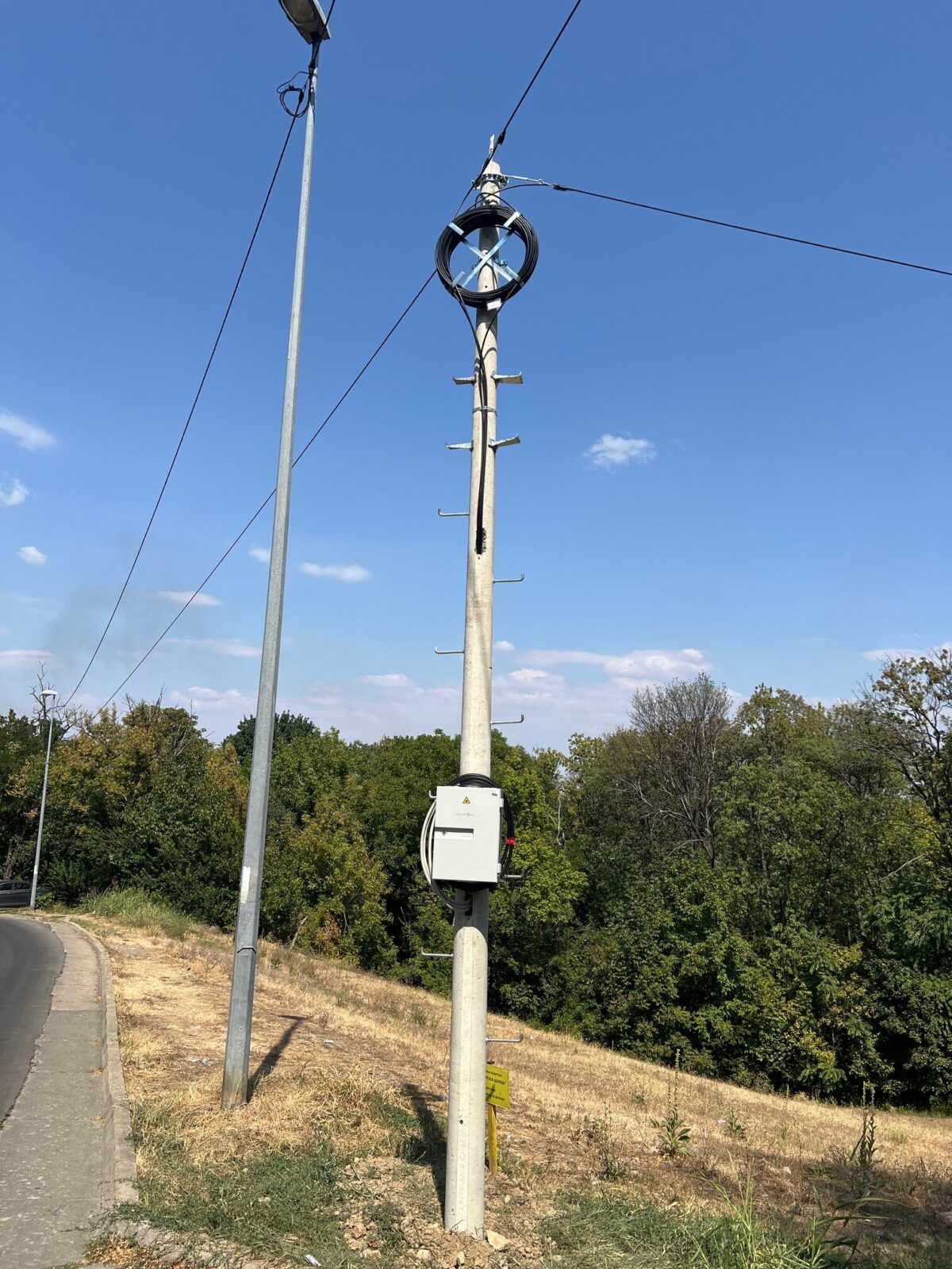 Ugradnja betonskih stubova
